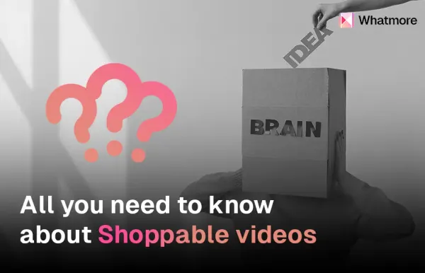 Shoppable videos
