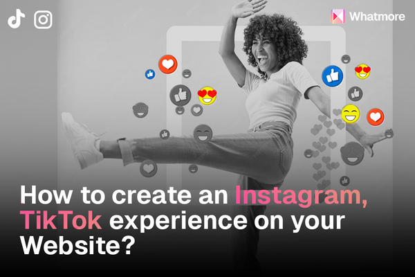 How to create an Instagram | TikTok experience on your Website?
